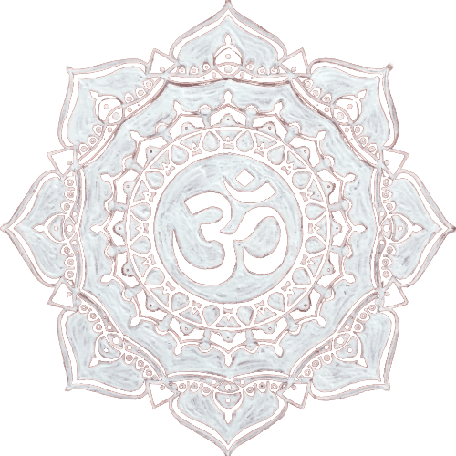 Sacred Om Mandala Aipan Wall Art