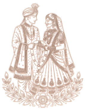 Aipan Wedding Varmala Ceremony Art